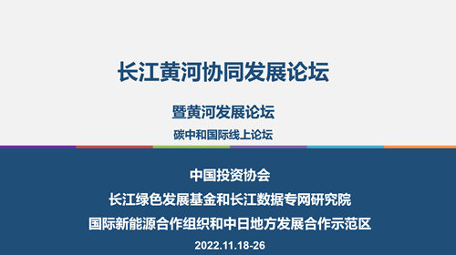 专家学者围绕长江黄河数据专网和绿色发展示范区建言献策