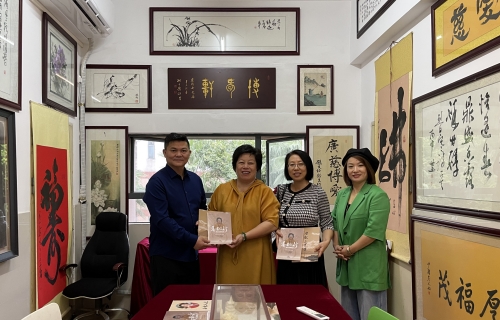 马来西亚国际郑和研究院、郑和文化馆广东分馆负责人到访广州市博爱轩