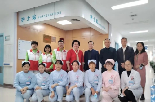 情系华夏，爱在故国——广州公益事业促进会探望爱国华人钟正川先生