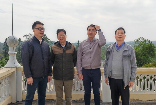 吴有恒笔下《山乡风云》中的桃园中学旧貌换新颜